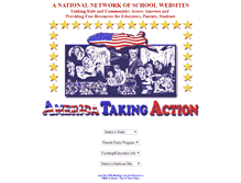 Tablet Screenshot of americatakingaction.com